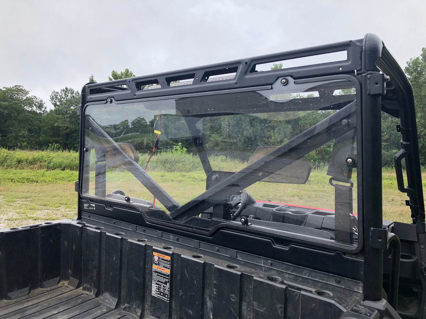 Trail Armor 2013 - 2026 Polaris Ranger XP 570 (FULLSIZE), XP 900, XP 900 Crew,  XP 1000, XP 1000 Crew, Ranger 1000, Ranger 1000 Crew Rear Window Dust Shield