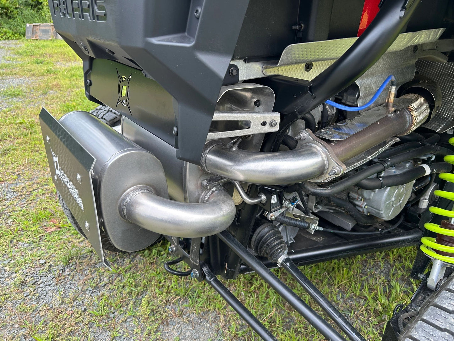 AA Dual Suppressor Slip-On Exhaust for 2020-Up RZR Pro XP/Turbo R/Pro S