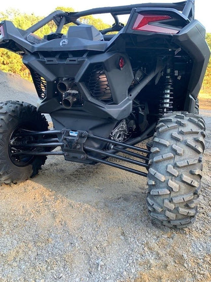 AA Can Am X3 Sidekick 3" Full Exhaust **1-3 Day Lead Time**