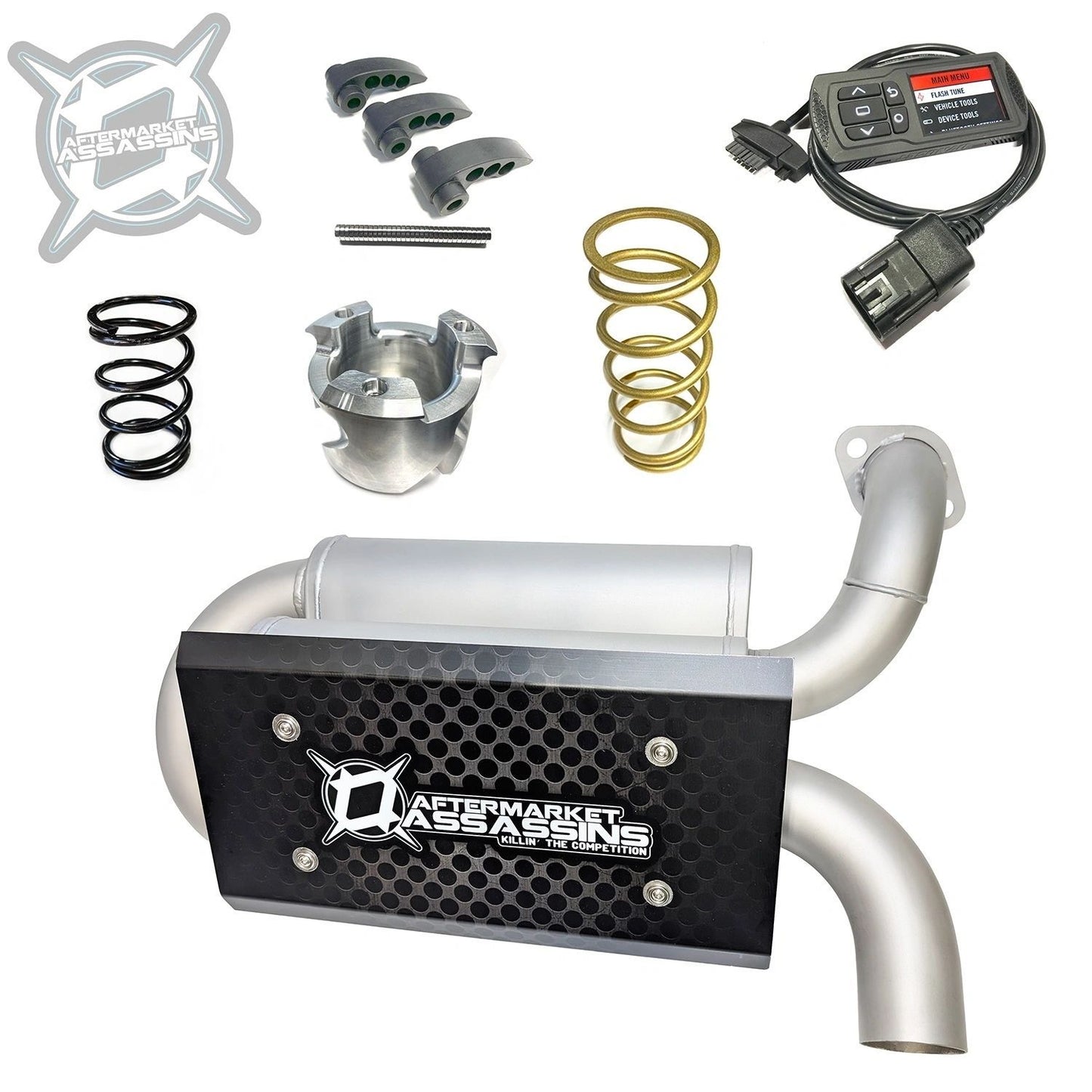 2021-24 Ranger XP 1000 Stage 2 Lock & Load Kit w/Dual Suppressor Muffler (New Body Style)