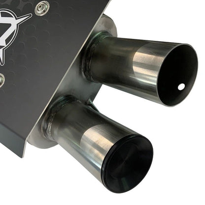 AA Stainless Slip-On Exhaust for 2016-21 RZR XP Turbo