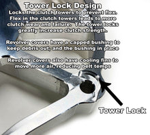 AA 2016-20 RZR Turbo & 2018-22 RS1 Revolver Clutch Cover with Tower Lock