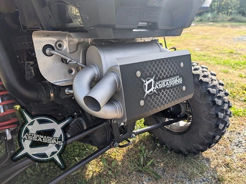 AA Dual Suppressor Slip-On Exhaust for '24+ RZR XP 1000 **1-3 Day Lead Time**