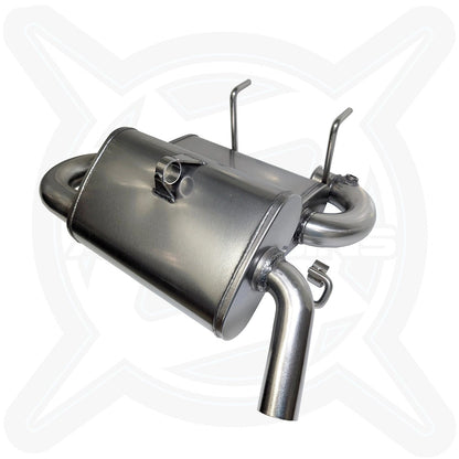 AA Dual Suppressor Slip-On Exhaust for 2024-Up Polaris Ranger XD 1500