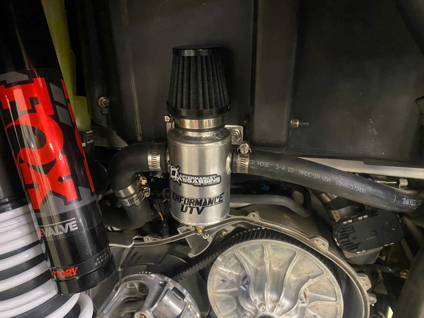 AA RZR XP Turbo/Turbo S Oil Catch Can
