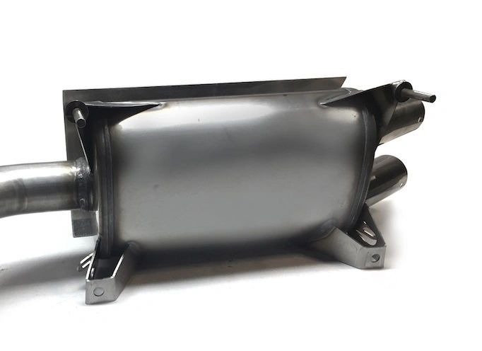 AA Stainless Slip-On Exhaust for 2015-23 RZR XP 1000 & 2018-22 RS1