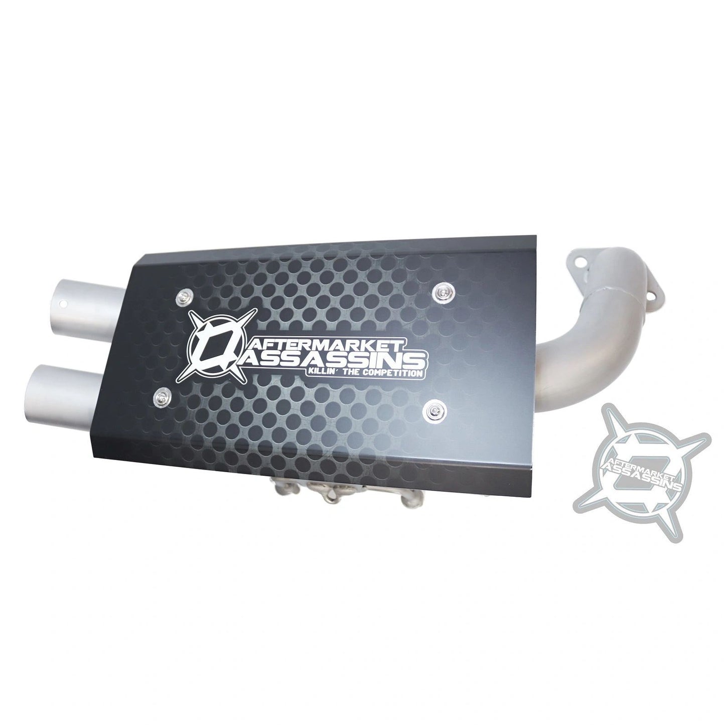 AA Stainless Slip-On Exhaust for Polaris General & RZR S 1000 **1-3 Day Lead Time**