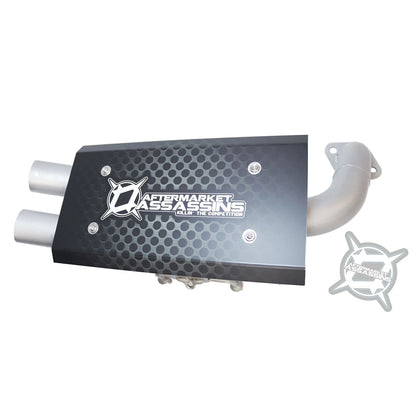 AA Stainless Slip-On Exhaust for Polaris General & RZR S 1000 **1-3 Day Lead Time**