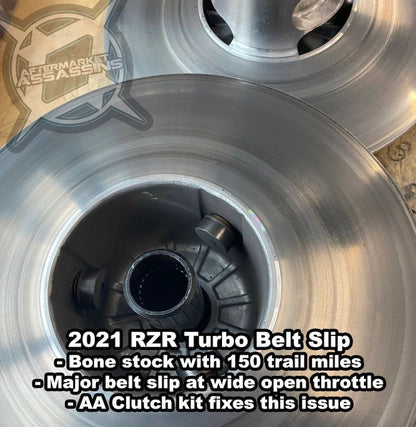 2021 RZR Turbo S & XPT S4 Clutch Kit with AA Heavy Duty Primary & Secondary **1-3 Day Lead Time**