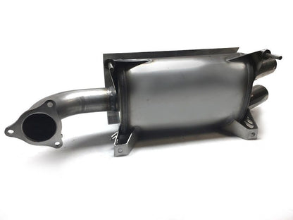 AA Stainless Slip-On Exhaust for 2016-21 RZR XP Turbo