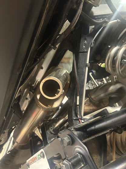 AA Dual Suppressor Slip-On Exhaust for 2024-Up Polaris Ranger XD 1500