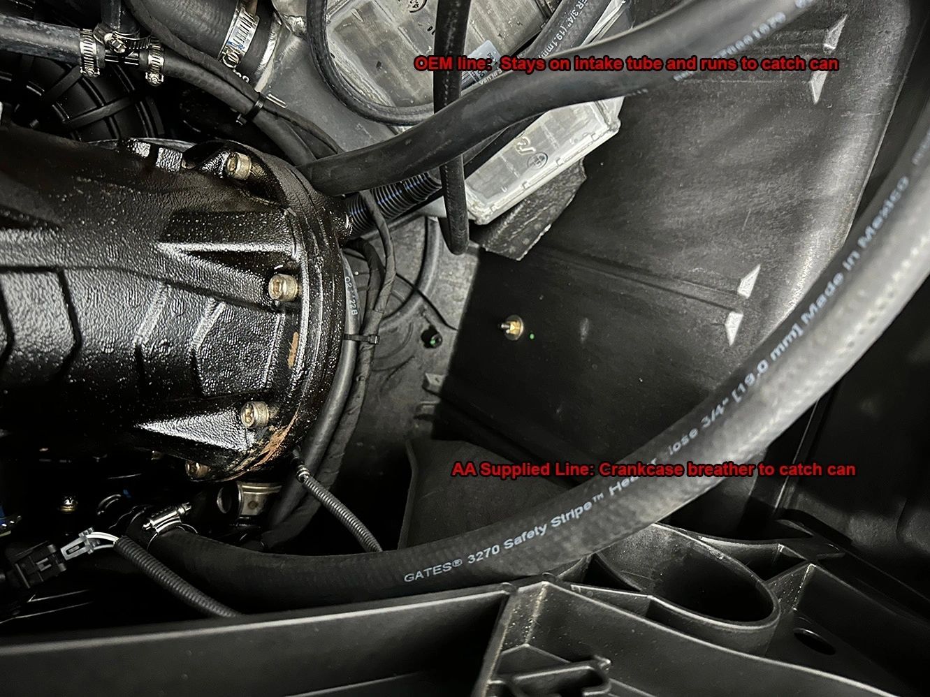 AA Closed Loop Catch Can for Sea Doo Switch