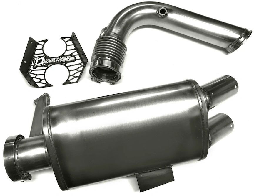 AA Can Am X3 Sidekick 3" Full Exhaust **1-3 Day Lead Time**