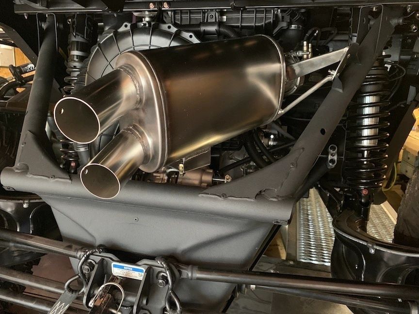AA Can Am X3 Sidekick 3" Full Exhaust **1-3 Day Lead Time**