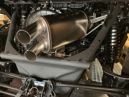 AA Can Am X3 Sidekick 3" Full Exhaust **1-3 Day Lead Time**