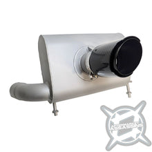 AA '21+ Can Am Commander/'22+ Mav Sport 1000R Slip-On Exhaust with Center Exit