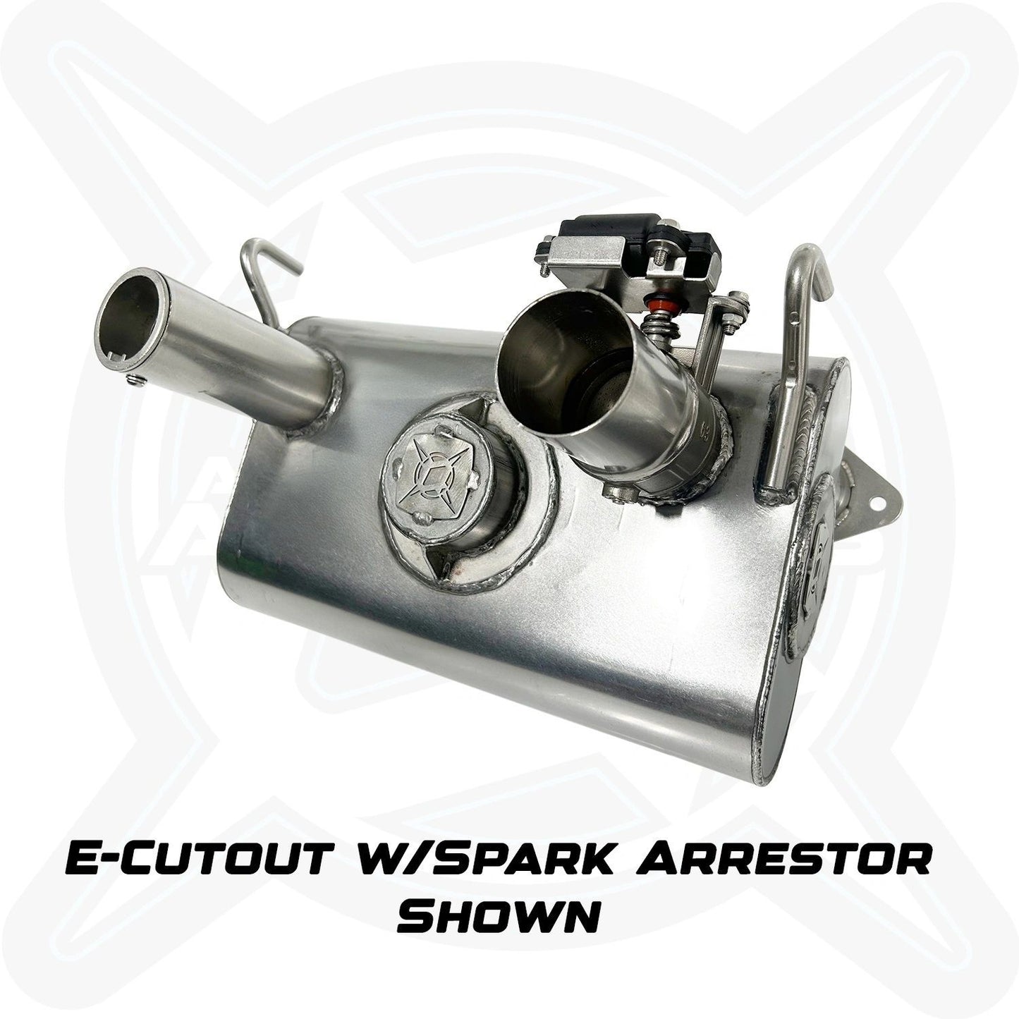AA Slip-On Exhaust for 2026 Kawasaki Teryx H2 **3-5 Day Lead Time**