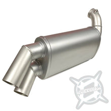 AA Stainless Slip-On Exhaust for 2015-Up RZR 900 S, Trail, XC **1-3 Day Lead Time**