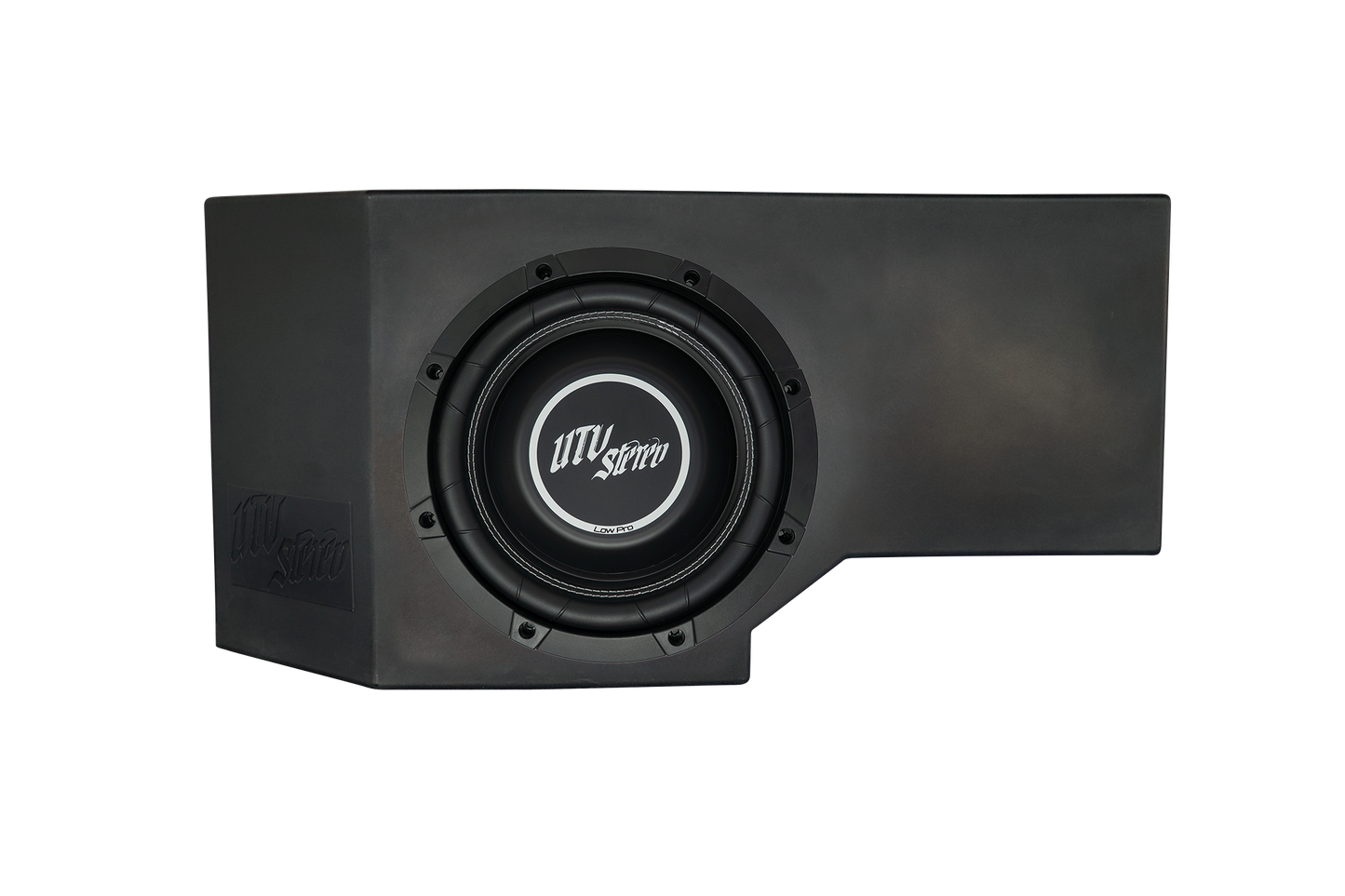 Can-Am® Defender HD10 Vented 10" Passenger Subwoofer Enclosure Unloaded | UTVS-DEF-VENC-PASS