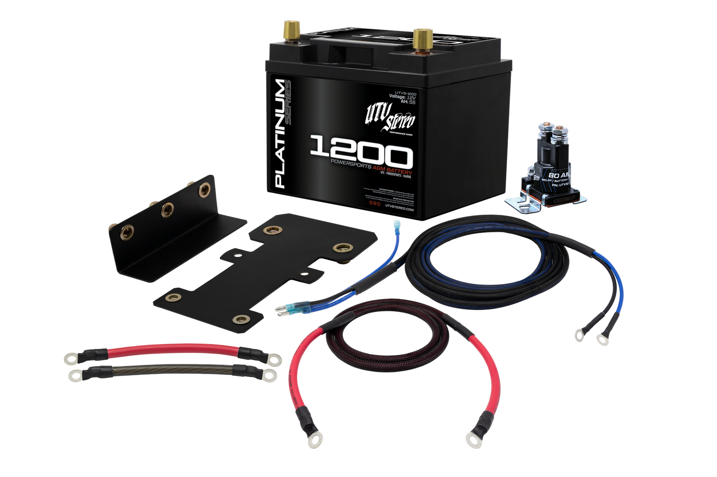 Kawasaki Teryx H2 OEM Battery Replacement Kit | UTVS-H2-OEM-BATT-KIT
