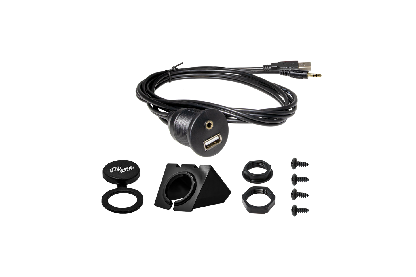 '26 RZR® Pro R w/ 10.4" Touchscreen Head Unit Mount | UTVS-PRO2-HUMT-104-DASHKIT-RKR