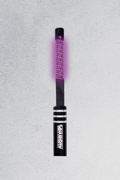 Mini Moe White Edition LED Whips | Compact High-Output Safety Whips | Pair