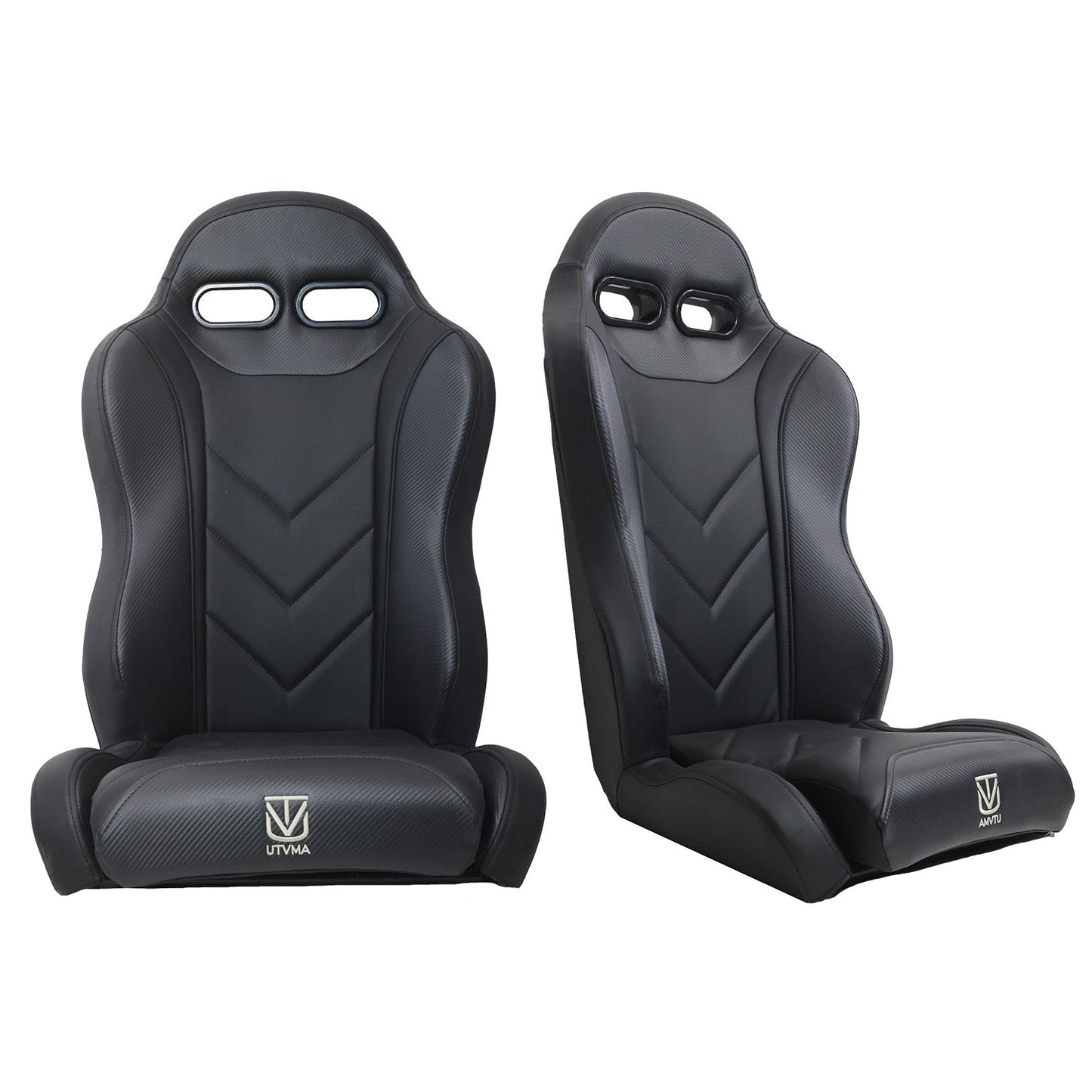 "REBEL" Series Pair of Front Suspension Bucket Seats Maverick R 2 or 4 Seater (2024+)