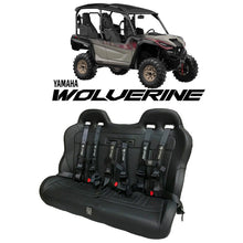 Yamaha Wolverine X4 Rear Bench Seat (2018+) W Harnesses