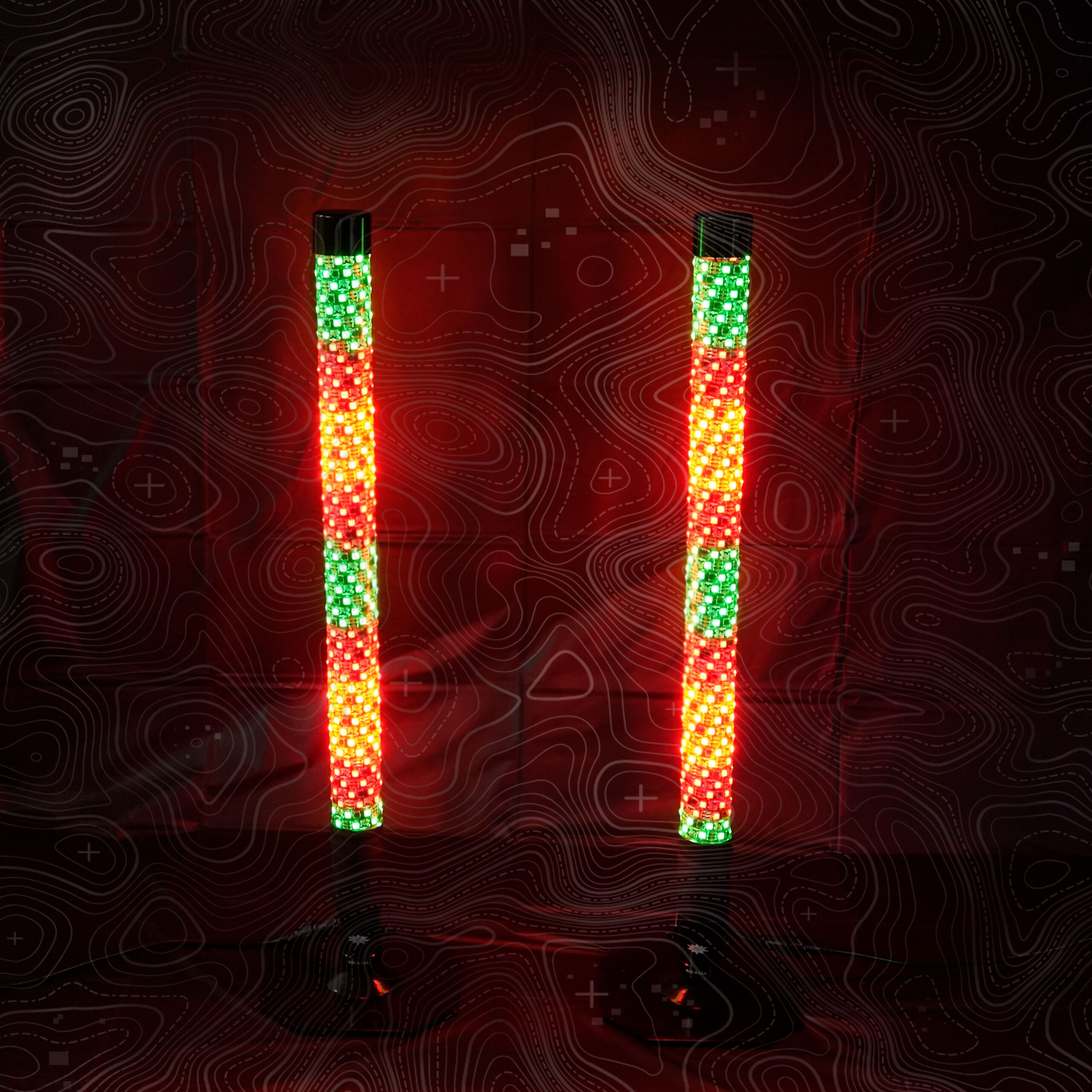 "Big Sexy" LED Whips - 222 Whips by EQ Outdoors